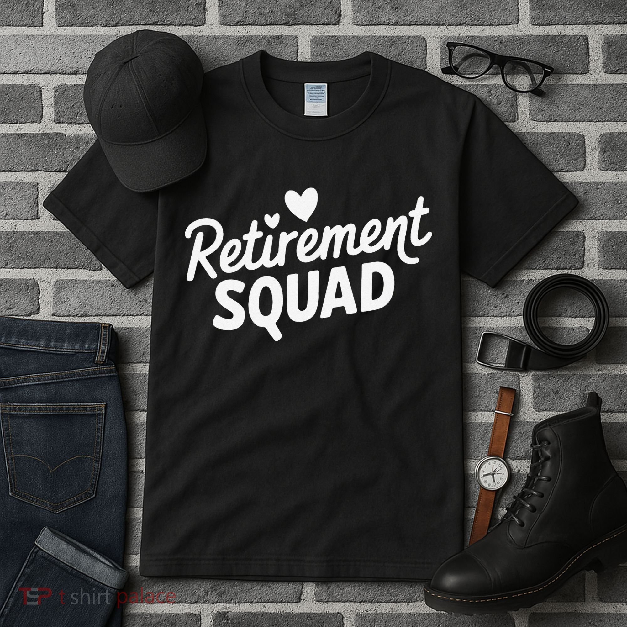 Retirement Squad Fun Retirement Party Celebration Apparel Tall T-Shirt