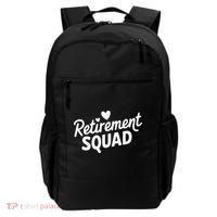 Retirement Squad Fun Retirement Party Celebration Apparel Backpack thumb 0