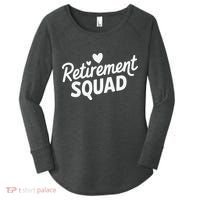 Retirement Squad Fun Retirement Party Celebration Apparel Women's Perfect Tri Tunic Long Sleeve Shirt thumb 0