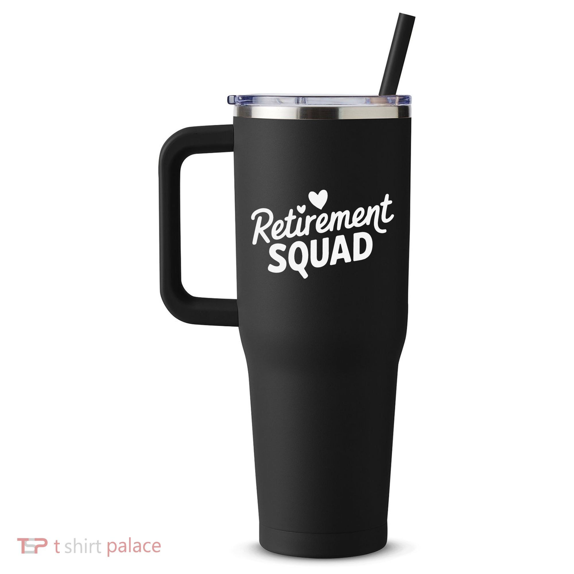 Retirement Squad Fun Retirement Party Celebration Apparel 40oz Vacuum Insulated Stainless Steel Travel Tumbler