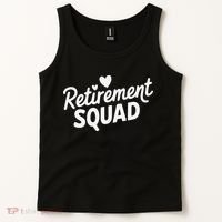 Retirement Squad Fun Retirement Party Celebration Apparel Tank Top thumb 2