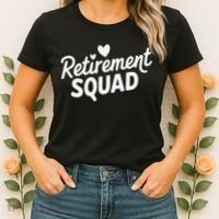 Retirement Squad Fun Retirement Party Celebration Apparel Women's T-Shirt thumb 2