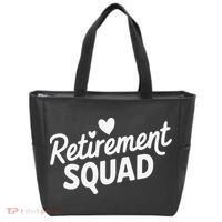 Retirement Squad Fun Retirement Party Celebration Apparel Tote Bag thumb 0