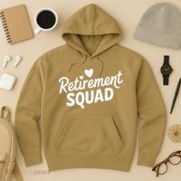 Retirement Squad Fun Retirement Party Celebration Apparel Hoodie thumb 3