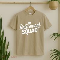 Retirement Squad Fun Retirement Party Celebration Apparel T-Shirt thumb 2