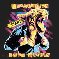 Revolution Starts From Within Lion Quote Women's Sweatshirt thumb 2