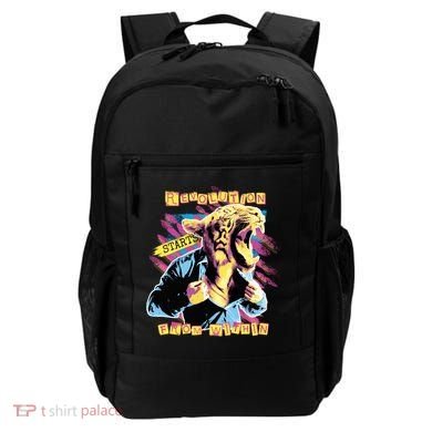 Revolution Starts From Within Lion Quote Backpack