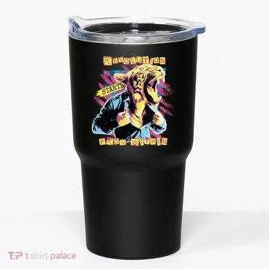 Revolution Starts From Within Lion Quote Tumbler