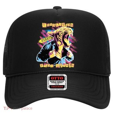Revolution Starts From Within Lion Quote Hat