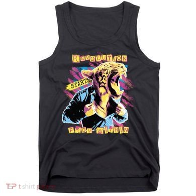 Revolution Starts From Within Lion Quote Tank Top