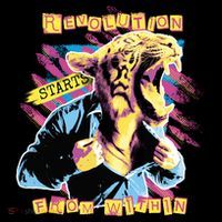 Revolution Starts From Within Lion Quote Tank Top thumb 6