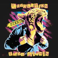 Revolution Starts From Within Lion Quote Tote Bag thumb 4