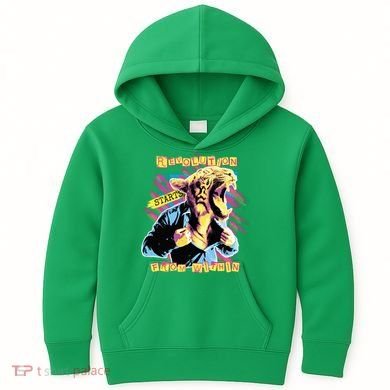 Revolution Starts From Within Lion Quote Kids Hoodie