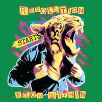 Revolution Starts From Within Lion Quote Kids Long Sleeve Shirt thumb 2