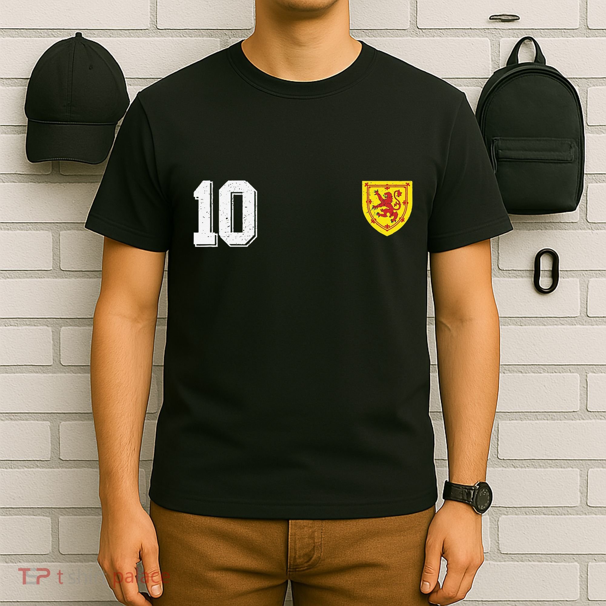 Retro Scotland Football For Scottish Fans Of Soccer T-Shirt