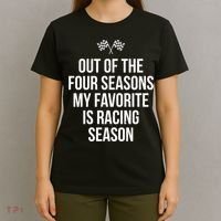 Racing Season Favorite Drag Stock Sprint Race Car Fan Gift T-Shirt thumb 4