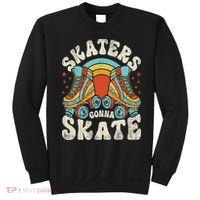 Roller Skating Funny Skaters Gonna Skate Retro 70s 80s Sweatshirt thumb 0