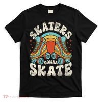 Roller Skating Funny Skaters Gonna Skate Retro 70s 80s T-Shirt thumb 0
