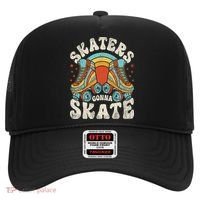 Roller Skating Funny Skaters Gonna Skate Retro 70s 80s Hat thumb 0