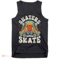 Roller Skating Funny Skaters Gonna Skate Retro 70s 80s Tank Top thumb 0