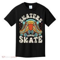 Roller Skating Funny Skaters Gonna Skate Retro 70s 80s Kids T-Shirt thumb 0