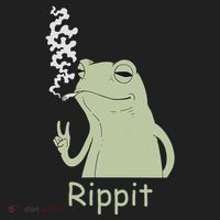 Rippit Stoner Frog Funny Graphic Tumbler thumb 3