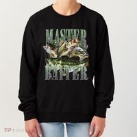 Retro Sunset Fishing Master Baiter Fish Funny Fisherman Women's Sweatshirt thumb 0