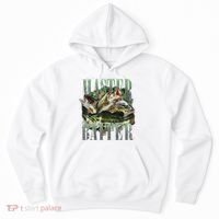 Retro Sunset Fishing Master Baiter Fish Funny Fisherman Hoodie thumb 0
