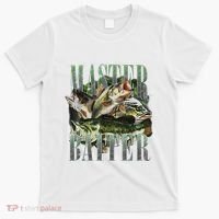 Retro Sunset Fishing Master Baiter Fish Funny Fisherman T-Shirt thumb 0