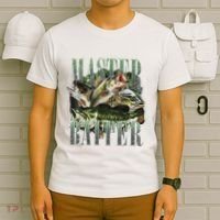 Retro Sunset Fishing Master Baiter Fish Funny Fisherman T-Shirt thumb 6