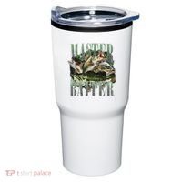 Retro Sunset Fishing Master Baiter Fish Funny Fisherman Tumbler thumb 0