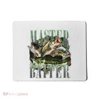 Retro Sunset Fishing Master Baiter Fish Funny Fisherman Mousepad thumb 0
