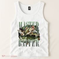 Retro Sunset Fishing Master Baiter Fish Funny Fisherman Tank Top thumb 2