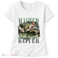 Retro Sunset Fishing Master Baiter Fish Funny Fisherman Women's T-Shirt thumb 0