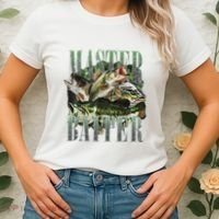 Retro Sunset Fishing Master Baiter Fish Funny Fisherman Women's T-Shirt thumb 2