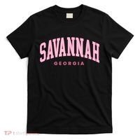 Retro Savannah Georgia Vintage Preppy Throwback T-Shirt thumb 0
