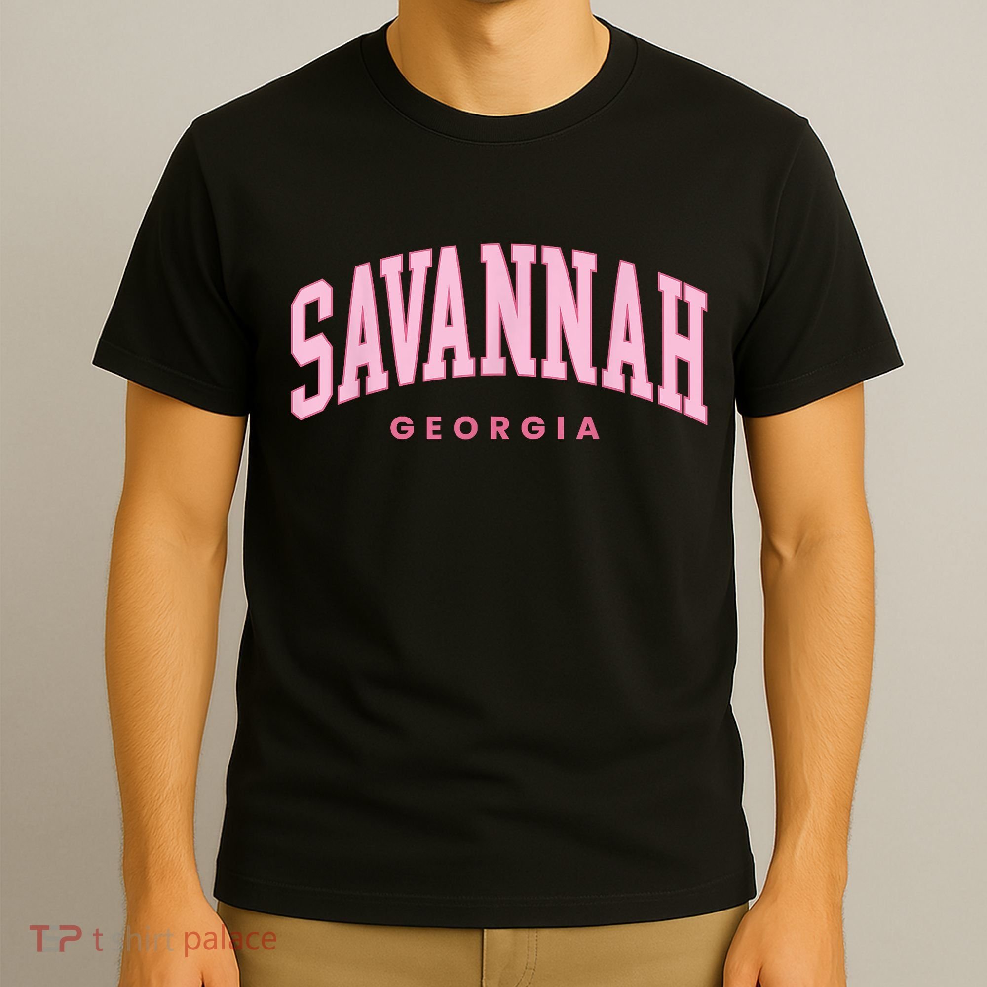 Retro Savannah Georgia Vintage Preppy Throwback T-Shirt