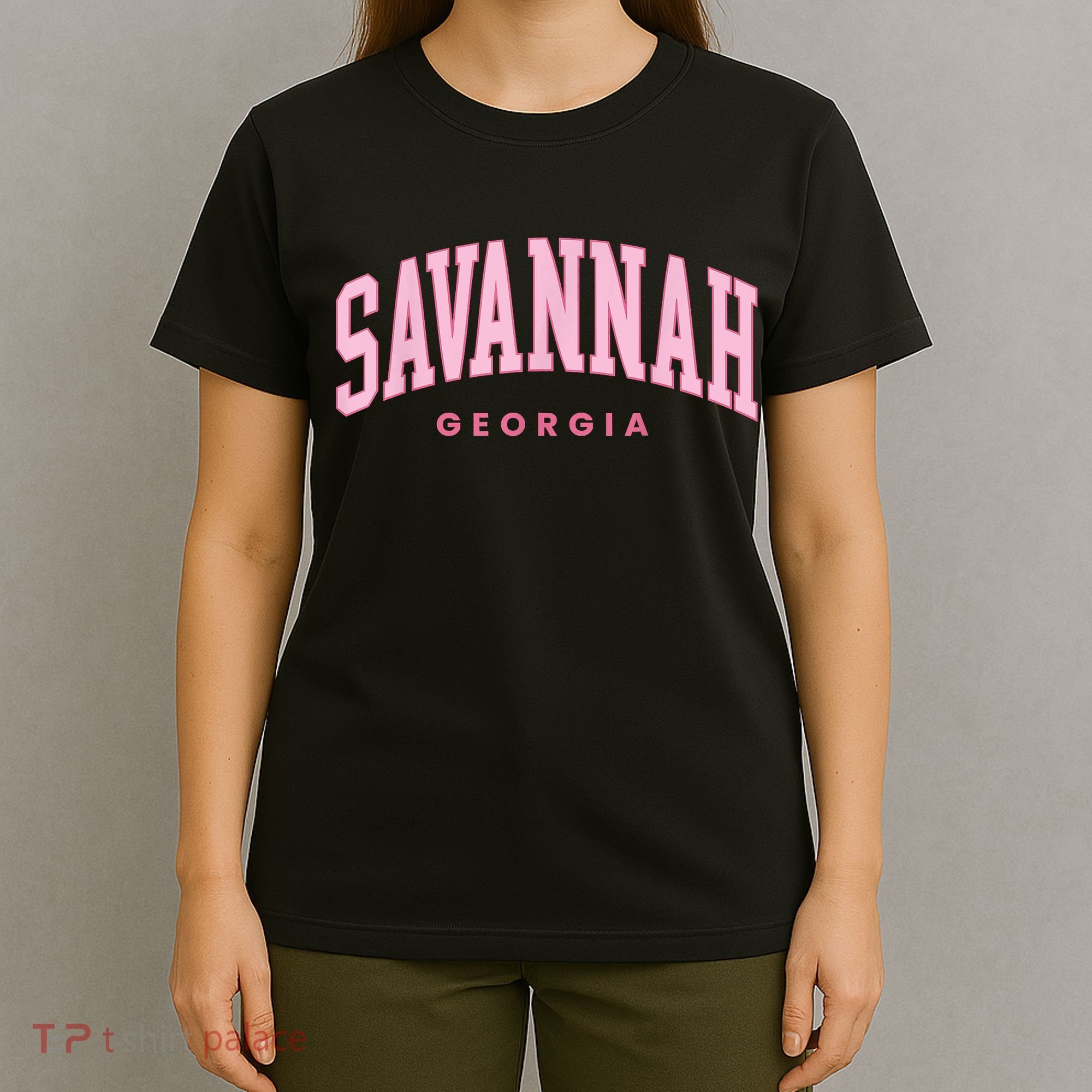 Retro Savannah Georgia Vintage Preppy Throwback T-Shirt