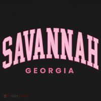Retro Savannah Georgia Vintage Preppy Throwback T-Shirt thumb 7