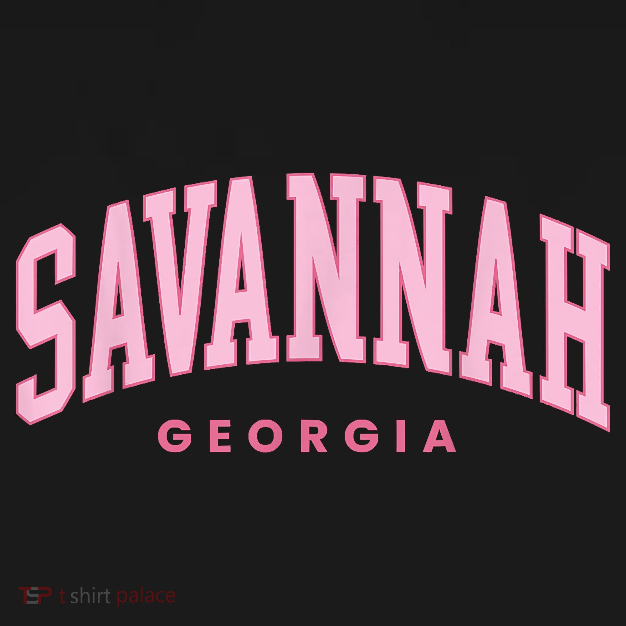 Retro Savannah Georgia Vintage Preppy Throwback T-Shirt