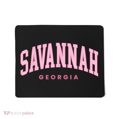 Retro Savannah Georgia Vintage Preppy Throwback Mousepad