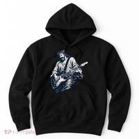 Rocking Savior Guitar Legend Jesus Rocks Hoodie thumb 0