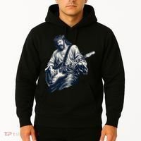 Rocking Savior Guitar Legend Jesus Rocks Hoodie thumb 2