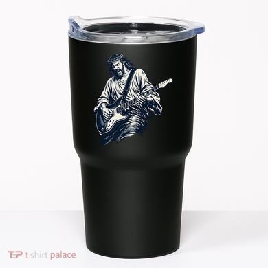 Rocking Savior Guitar Legend Jesus Rocks Tumbler