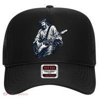 Rocking Savior Guitar Legend Jesus Rocks Hat thumb 0
