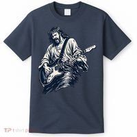 Rocking Savior Guitar Legend Jesus Rocks T-Shirt thumb 0