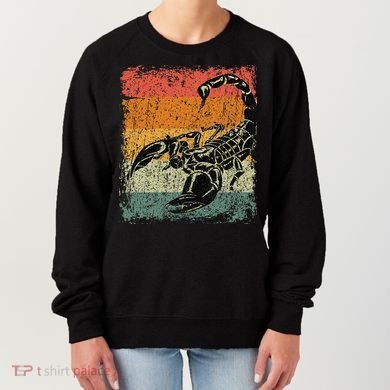Retro Scorpio Gift Vintage Scorpion Women's Sweatshirt