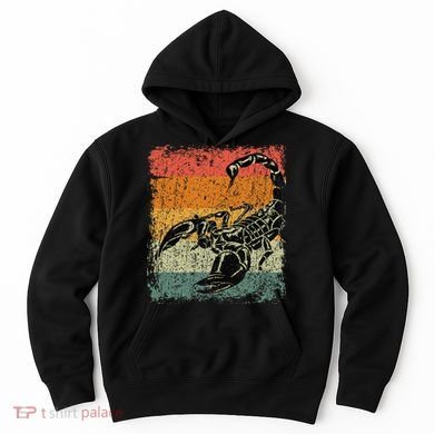 Retro Scorpio Gift Vintage Scorpion Hoodie