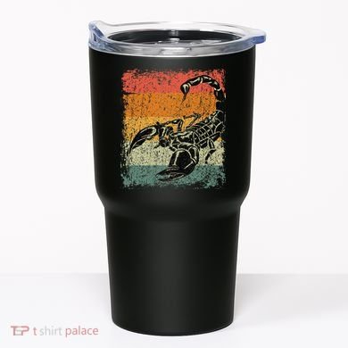 Retro Scorpio Gift Vintage Scorpion Tumbler