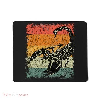 Retro Scorpio Gift Vintage Scorpion Mousepad
